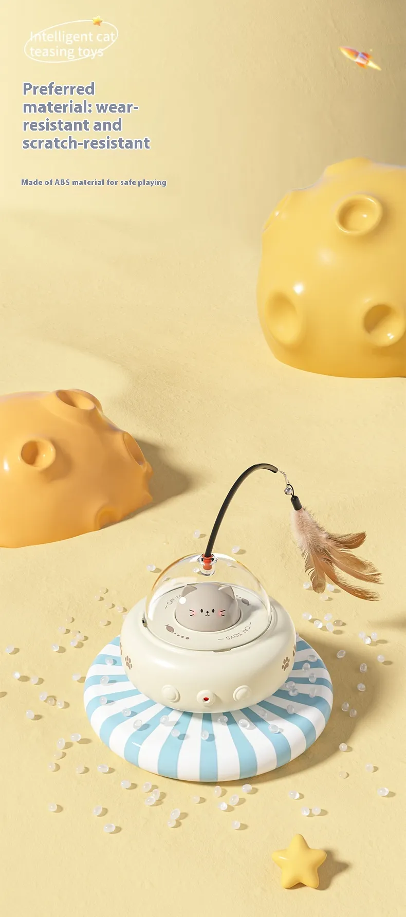 FelineFun™ — Spinning UFO Cat Play Toy - Image-6
